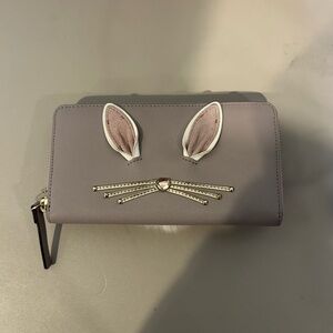 Kate Spade Lavender Bunny Wallet
